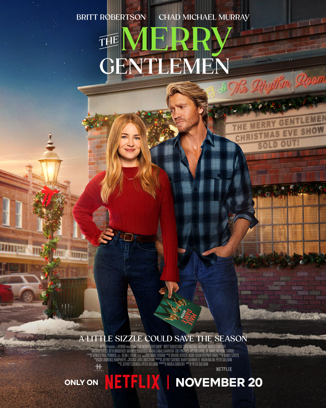 Movie poster for "The Merry Gentlemen"